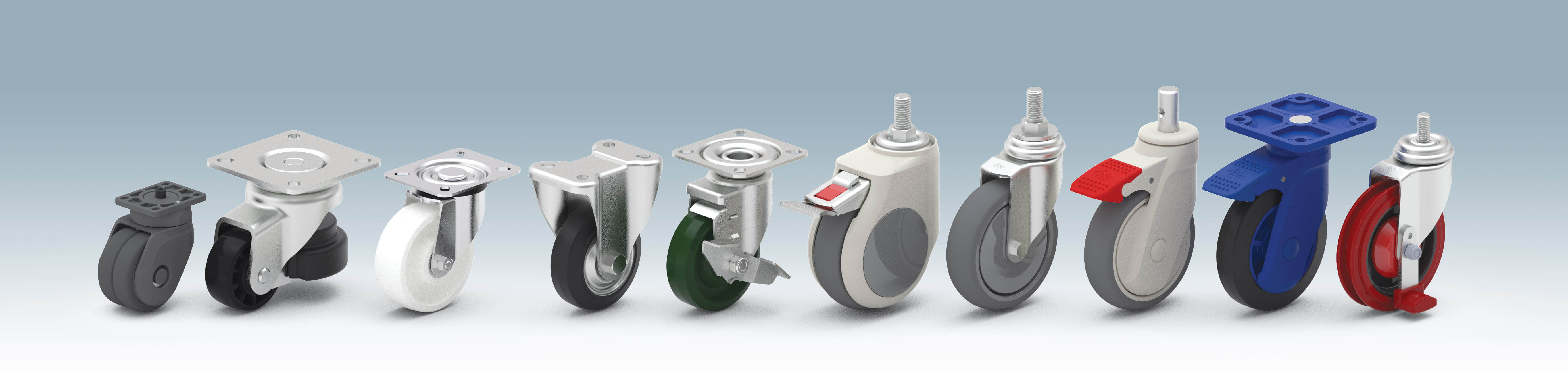 Edly Castors and Wheels